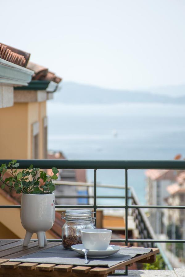 Precioso Atico Con Terraza Y Vistas A Silgar. Apartman Sanxenxo Kültér fotó
