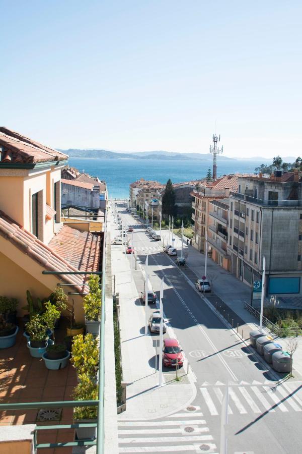 Precioso Atico Con Terraza Y Vistas A Silgar. Apartman Sanxenxo Kültér fotó